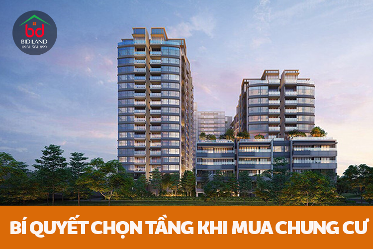 Bí quyết chọn tầng khi mua căn hộ chung cư