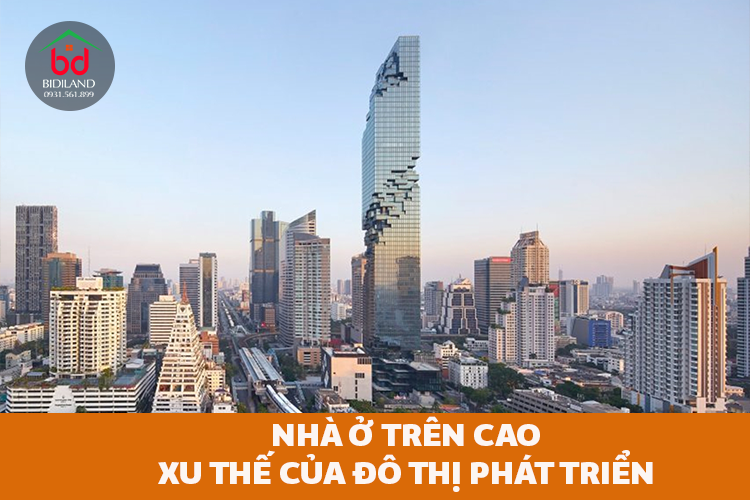 Nhà ở trên cao - xu thế của đô thị phát triển