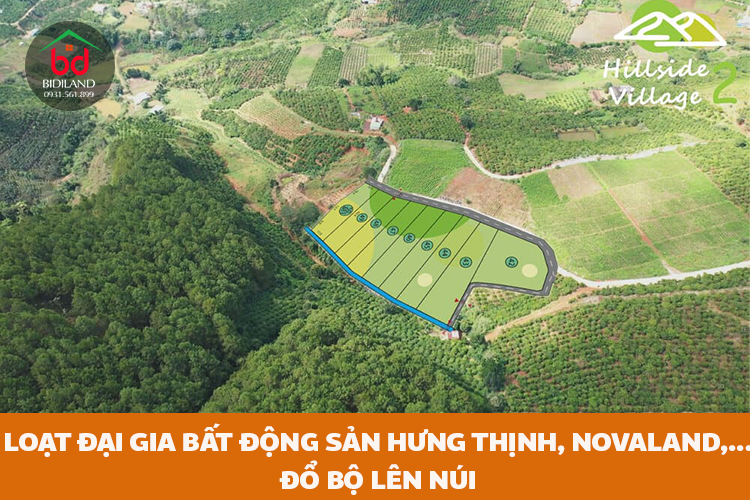 Loạt đại gia bất động sản Hưng Thịnh, Novaland, Đại Quang Minh...đổ bộ lên núi