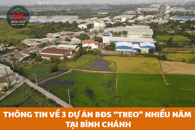 Sở Kế hoạch và Đầu tư Tp.HCM thông tin về 3 dự án BĐS “treo” nhiều năm tại Bình Chánh