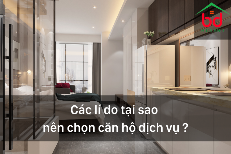 Các lí do tại sao nên chọn căn hộ dịch vụ