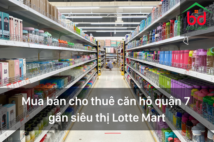 Mua bán cho thuê căn hộ quận 7 gần siêu thị Lotte Mart