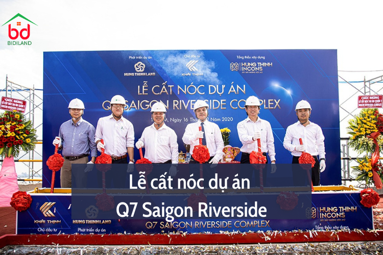 Lễ cất nóc dự án Q7 Saigon Riverside